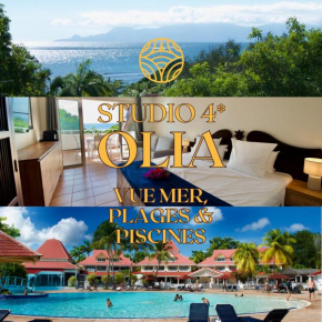 Studio OLIA à P&V - plages, piscines et vue mer!